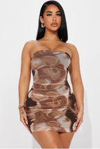 Mocha Mini Dress